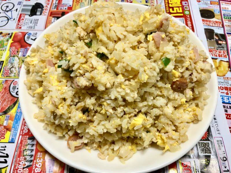 19.1122夕食-焼飯