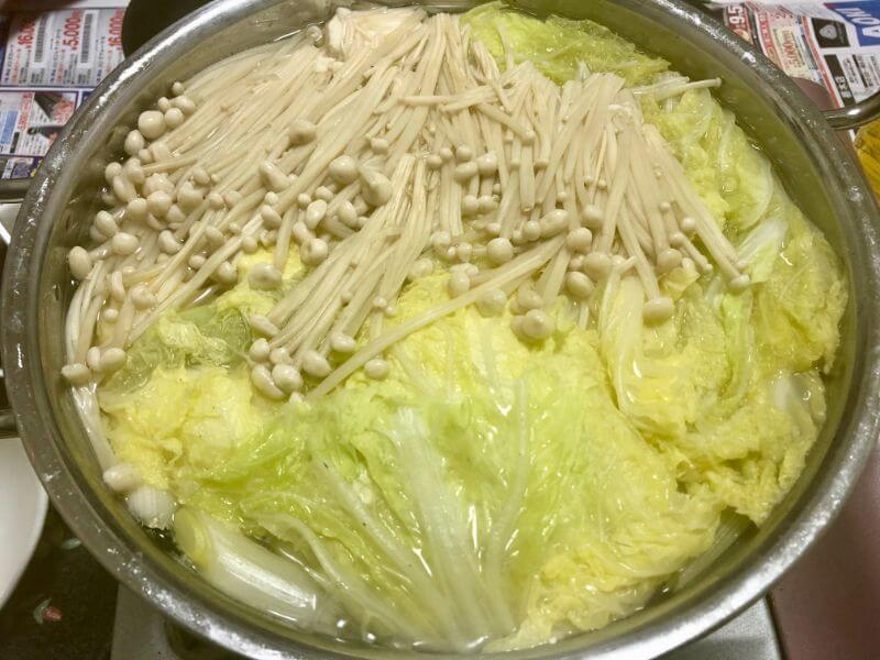 19.1126夕食-水炊き