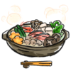 味噌鍋-イラスト