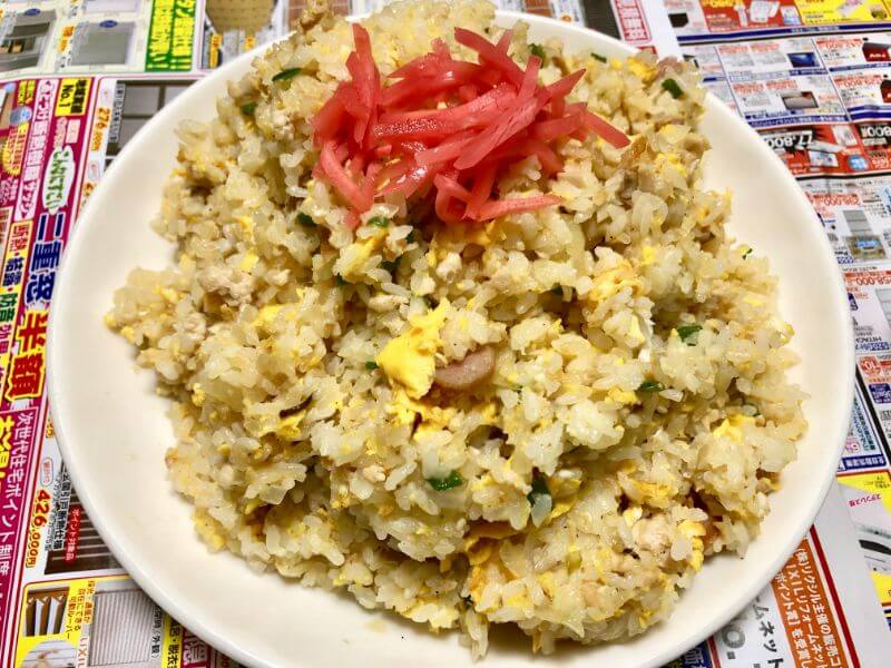 19.1208夕食-焼飯