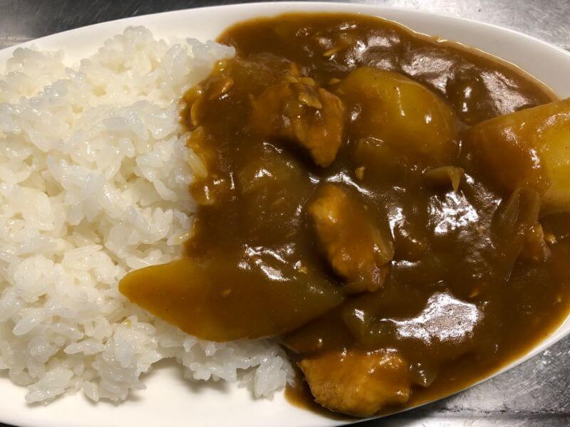 20.0328夕食2-カレーライス