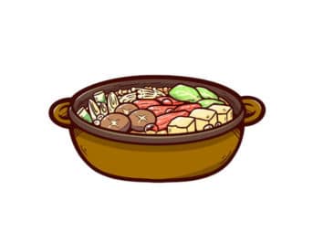 鍋料理-イラスト