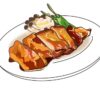 照り焼きチキン-イラスト